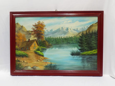 Pejzaż górski Olej na płótnie