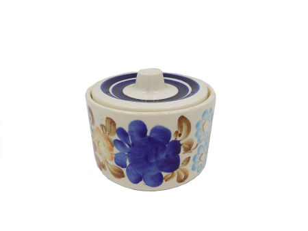 Fajans WŁOCŁAWEK puszka maselnica Teresa Maciaszek Wit Płażewski