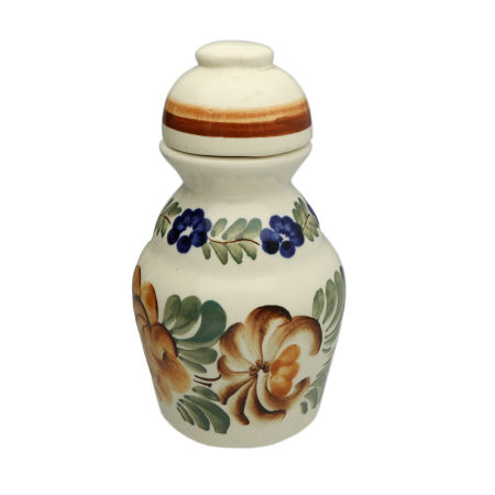 Fajans WŁOCŁAWEK puszka na przyprawy sypkie