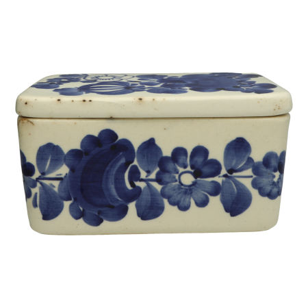 Fajans WŁOCŁAWEK szkatułka Wit Płażewski