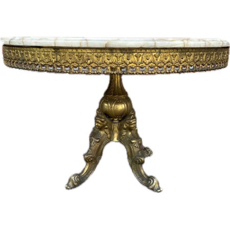 Stolik kawowy w stylu barokowym