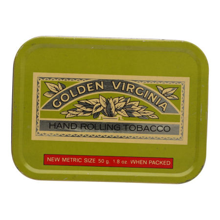 Blaszana Puszka Cygaretek Golden Virginia
