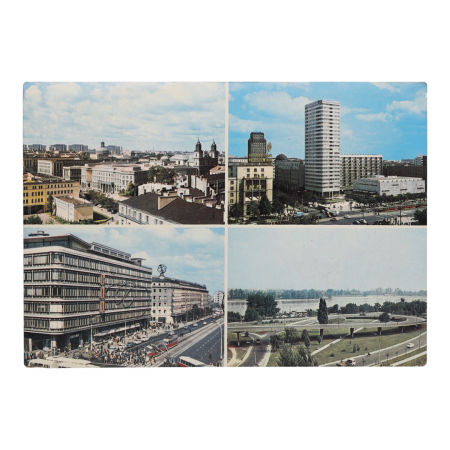 Pocztówki PRL Warszawa
