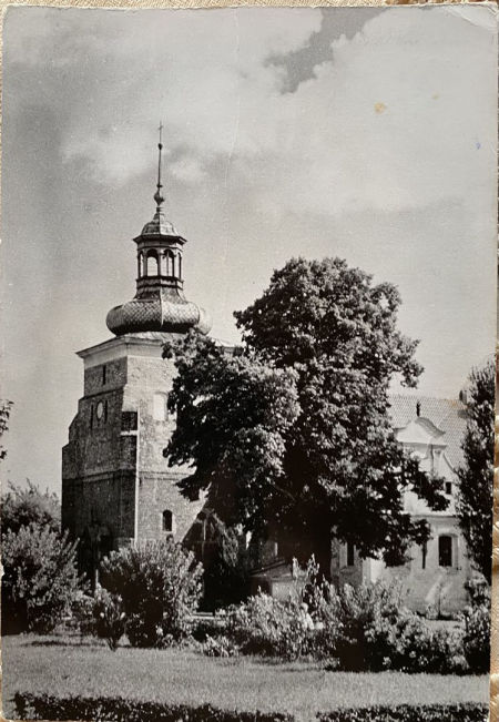 Pocztówka z Włocławka Najstarszy kościół Fara św. Jana z XI-XVI w.