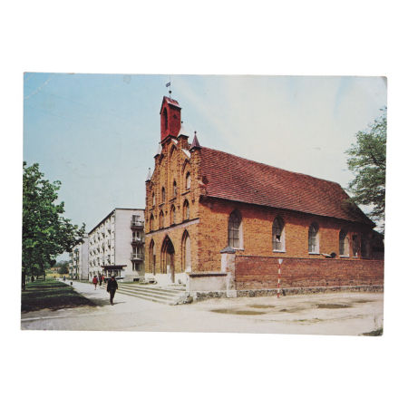 Pocztówka z okresu PRL - Braniewo