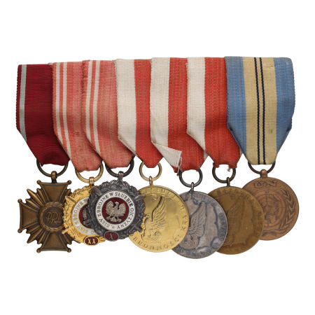 Szpanga z odznaczeniami