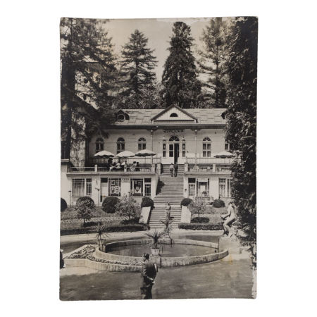 Pocztówka PRL - Szczawnica Zdrój, Dom Zdrojowy
