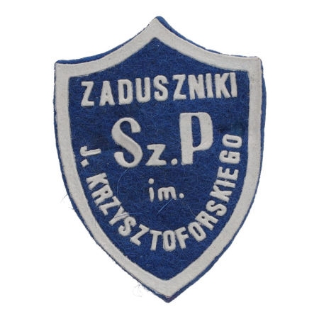 Tarcza szkolna Zaduszniki PRL