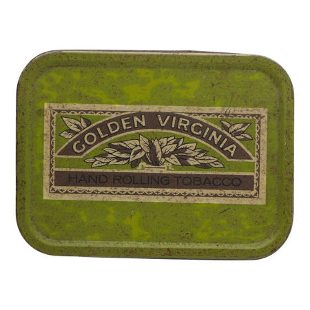 Blaszana puszka po cygaretkach Golden Virginia