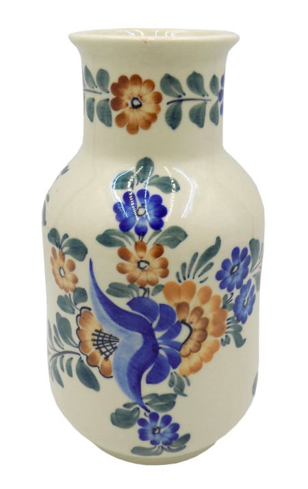 Fajansowy wazon z Włocławka z lat 70/80-tych