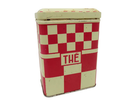 Blaszana Puszka po herbacie