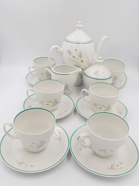 Serwis kawowy Porcelana WŁOCŁAWEK