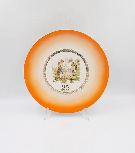 Talerz okolicznościowy Porcelana WŁOCŁAWEK Miłość Wiedeńska