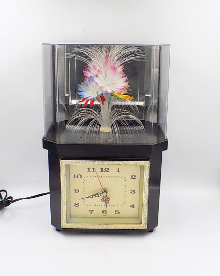 Zegar LAMPKA świecąca PRL