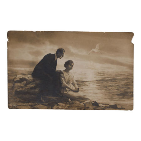 Kolekcjonerska pocztówka imieninowa z Włocławka 1913