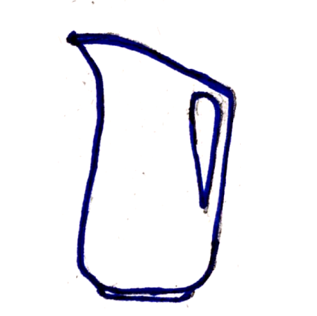 Wzór  234 - Dzbanek do mleka 