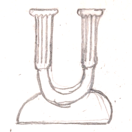 Wzór  349 - Świecznik