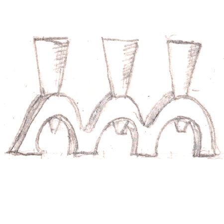 Wzór  381 - Świecznik