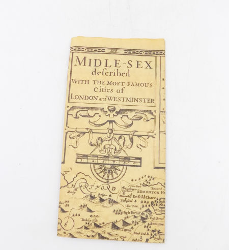 Zabytkowa MAPA London and Westminster XVII w