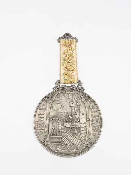 Dekoracyjny Medalion Cyna Zinn WMF