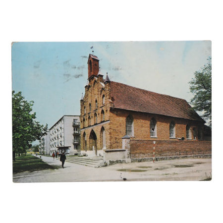 Braniewo pocztówka z 1975 roku