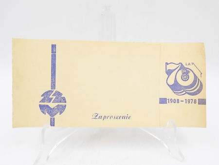 DZIEŃ METALOWCA Drumet Włocławek Mera-KFM URSUS Konwektor Lipno ZAPROSZENIE PRL