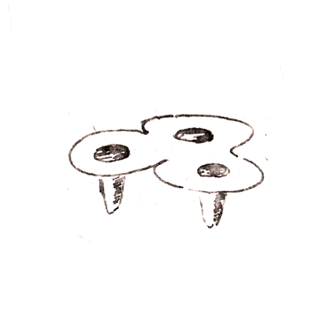 Wzór  455 - Świecznik