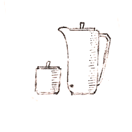 Wzór  458 - Garnitur do kawy 