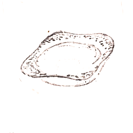 Wzór  462 - Miseczka płytka