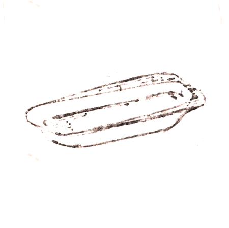 Wzór  463 - Miseczka owalna