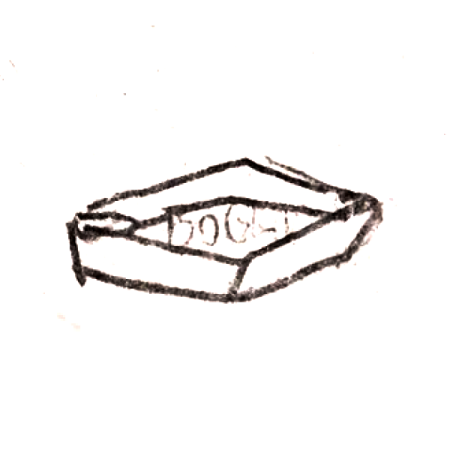 Wzór  483 - Popielniczka 