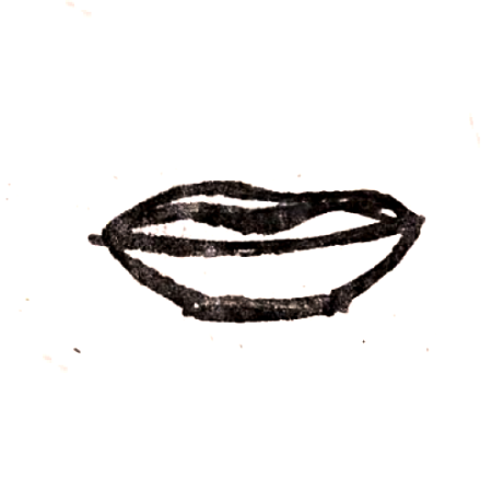 Wzór  493 - Popielniczka z wkładką