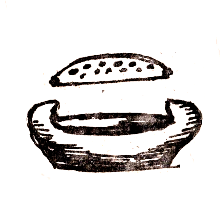 Wzór  494 - Kosz do owoców albo naczynie do kwiatów z wkładką