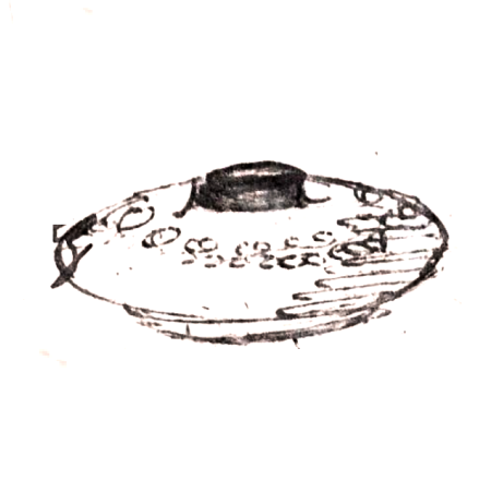 Wzór  538 - Wazon - ogródek