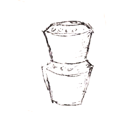 Wzór  543 - Słupek do kwiatów wieloczęsciowy