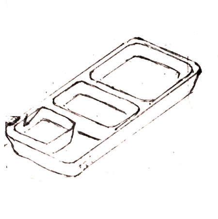Wzór  548 - Komplet miseczek do galaretek