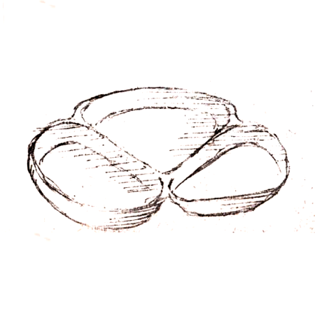 Wzór  599 - Naczynie do przystawek