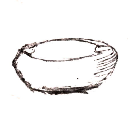 Wzór  617 - Popielniczka owalna