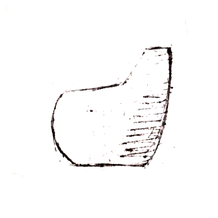 Wzór  640 - Wazon płaski