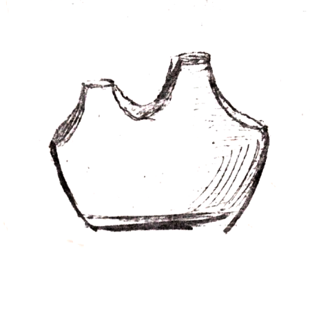 Wzór  641 - Wazon płaski