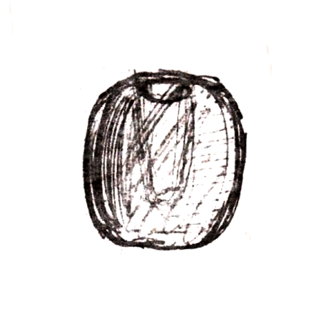 Wzór  647 - Wazonik z podwójnymi ściankami