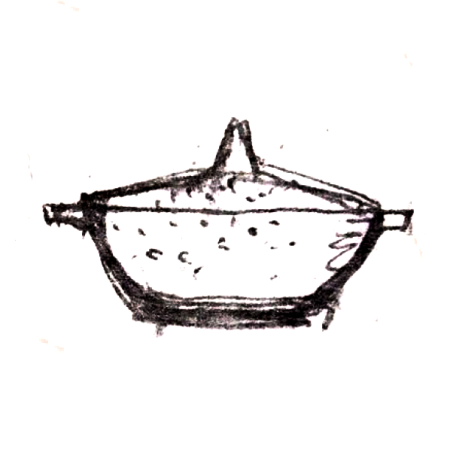 Wzór  681 - Naczynie do ryb z pokrywką