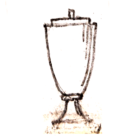 Wzór 1060 - Wazon sportowy (puchar) bez uszu