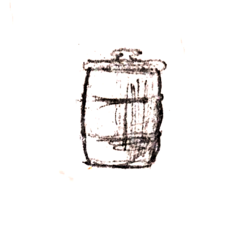 Wzór 1066 - Puszka beczka