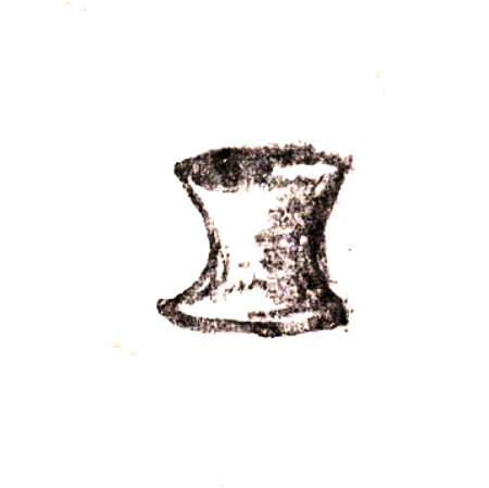 Wzór 1068 - Kieliszek, świecznik