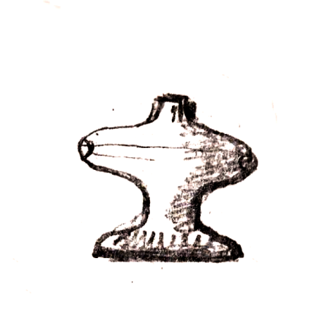 Wzór 1072 - Podstawa do lampy