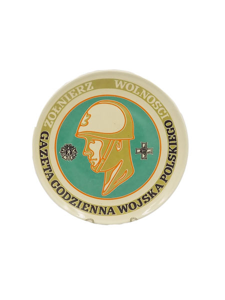 ŻOŁNIERZ WOLNOŚCI WP talerz pamiątkowy Pruszków