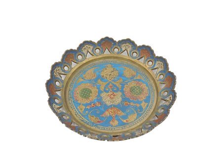 Miseczka MOSIĄDZ emaliowany Indie