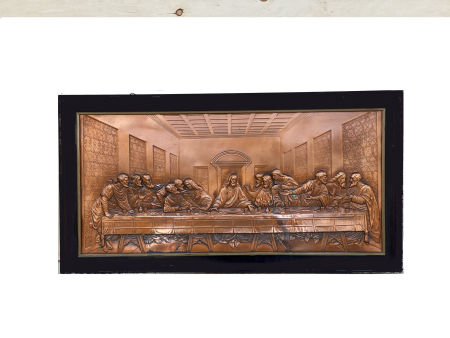 Ostatnia wieczerza Miedzioryt PRL