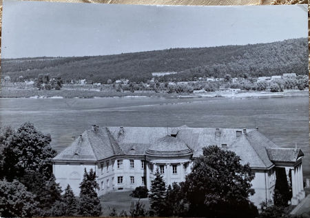 Pocztówka z Włocławka neoklasycystyczny Pałac Biskupi